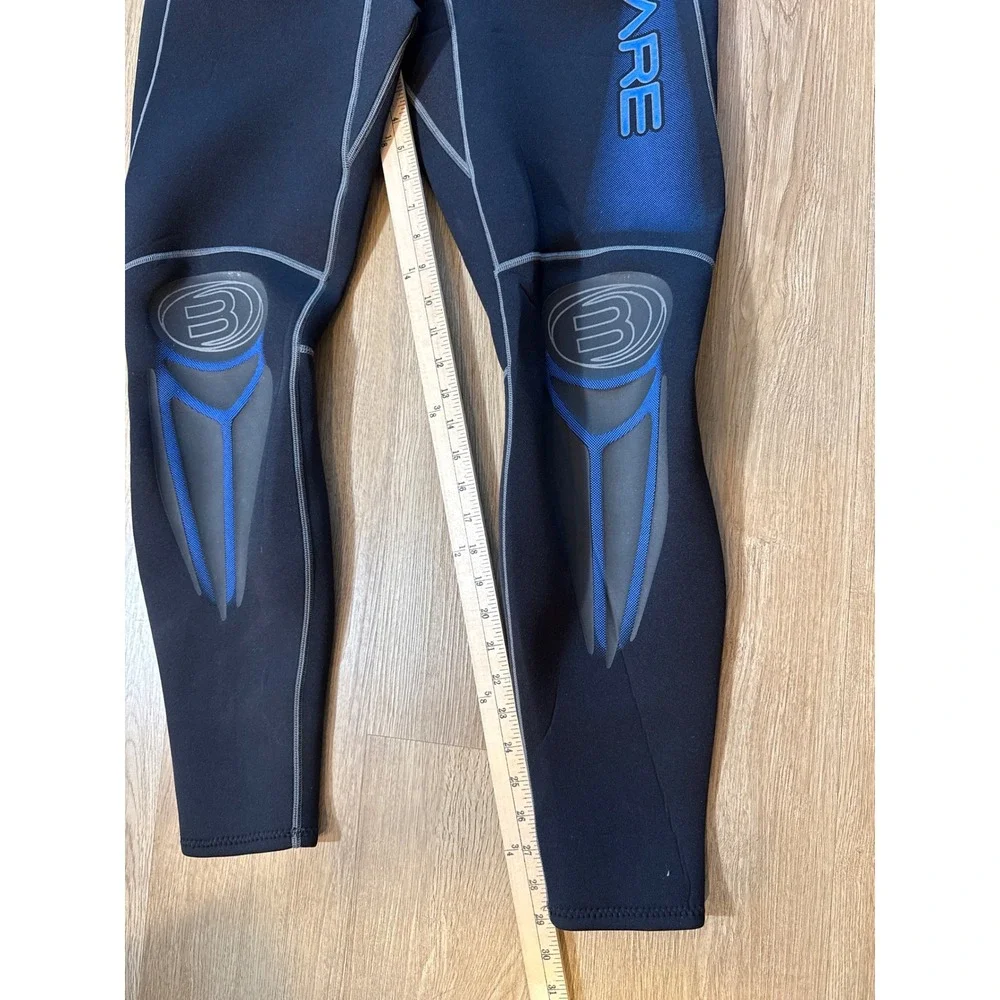 Bare Wetsuit Mens 2XL Blue New 3/2mm Sport Full Scuba Diving Surfing SC1180071
